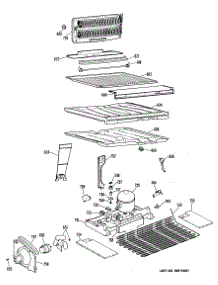 03 - Section3 parts for Ge Refrigerator CTX18GLGRWH from AppliancePartsPros.com
