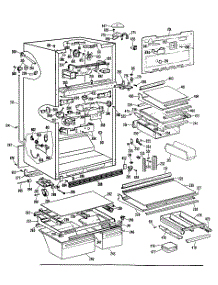 04 - Section4 parts for Ge Refrigerator CTX22DLJLAD from AppliancePartsPros.com