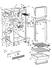 02 - Section2 parts for Ge Refrigerator CTF14ALBR from AppliancePartsPros.com