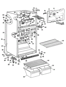 02 - Section2 parts for Ge Refrigerator CTX18CLSRAD from AppliancePartsPros.com