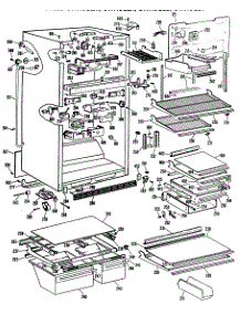 02 - Section2 parts for Ge Refrigerator CTX19GLMRWH from AppliancePartsPros.com