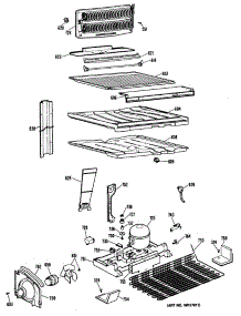 03 - Section3 parts for Ge Refrigerator CTX19GLRRAD from AppliancePartsPros.com