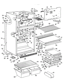 02 - Section2 parts for Ge Refrigerator CTX21GLBRWH from AppliancePartsPros.com