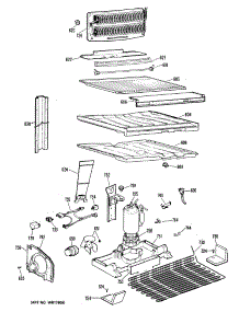 03 - Section3 parts for Ge Refrigerator CTX21GLBRWH from AppliancePartsPros.com