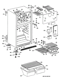02 - Section2 parts for Ge Refrigerator CTXY16EMCRWH from AppliancePartsPros.com