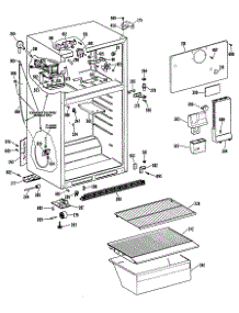 02 - Section2 parts for Ge Refrigerator CTX14APDRAD from AppliancePartsPros.com