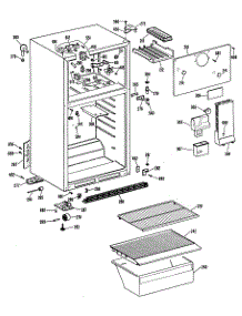 02 - Section2 parts for Ge Refrigerator CTXY14LPCRWH from AppliancePartsPros.com