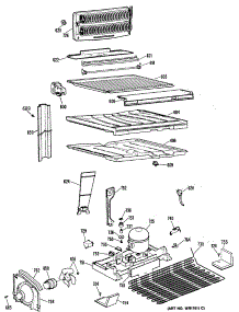 03 - Section3 parts for Ge Refrigerator CTH18EPERWH from AppliancePartsPros.com