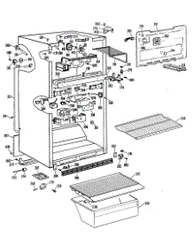 02 - Section2 parts for Ge Refrigerator CTX18CPBRAD from AppliancePartsPros.com