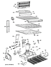 03 - Section3 parts for Ge Refrigerator CTX18CPBRWH from AppliancePartsPros.com