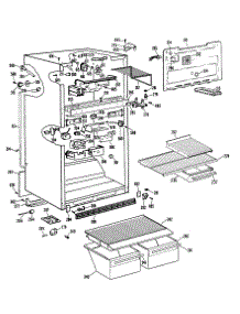 02 - Section2 parts for Ge Refrigerator CTX18PPBRWH from AppliancePartsPros.com