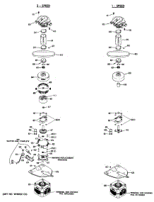 05 - 2 - Speed parts for Ge Washer WLW3500RBL from AppliancePartsPros.com