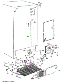 04 - Section4 parts for Ge Refrigerator CSX22BRSAWH from AppliancePartsPros.com