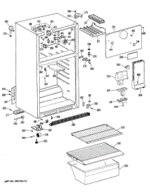 02 - Section2 parts for Ge Refrigerator CTX16CPGRWH from AppliancePartsPros.com