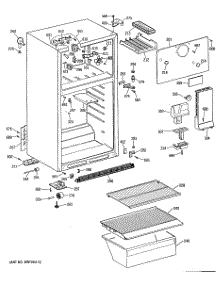 02 - Section2 parts for Ge Refrigerator CTX14CASDLWH from AppliancePartsPros.com