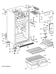 02 - Section2 parts for Ge Refrigerator CTX16BYSDRWH from AppliancePartsPros.com