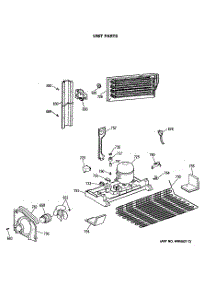 06 - Unit Parts parts for Ge Refrigerator CTX21GASMRWW from AppliancePartsPros.com