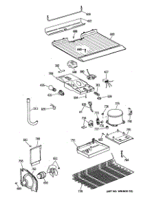 03 - Section3 parts for Ge Refrigerator CTX14CASJRWH from AppliancePartsPros.com