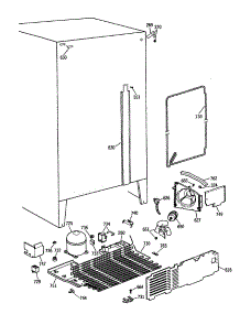 04 - Section4 parts for Ge Refrigerator CSX22GASBWH from AppliancePartsPros.com