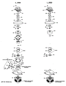 05 - 2 - Speed parts for Ge Washer WLW3400SALWH from AppliancePartsPros.com