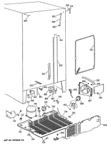 06 - Section6 parts for Ge Refrigerator CSK27PFTCWW from AppliancePartsPros.com
