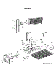 06 - Unit Parts parts for Ge Refrigerator CTX18CASGLAD from AppliancePartsPros.com