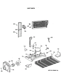 06 - Unit Parts parts for Ge Refrigerator CTX21GASRRWH from AppliancePartsPros.com