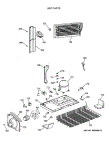 06 - Unit Parts parts for Ge Refrigerator CTX18CASJLWW from AppliancePartsPros.com