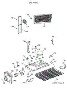 06 - Unit Parts parts for Ge Refrigerator CTX18CASVRAD from AppliancePartsPros.com