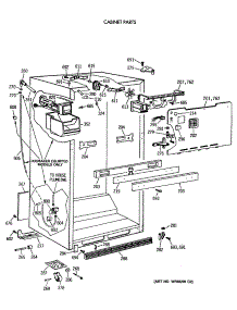 03 - Cabinet Parts parts for Ge Refrigerator CTX21GASSRAD from AppliancePartsPros.com