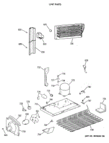 06 - Unit Parts parts for Ge Refrigerator CTX18CASWLAD from AppliancePartsPros.com