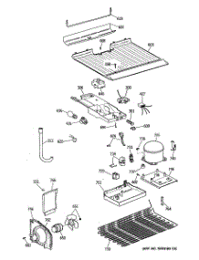 03 - Section3 parts for Ge Refrigerator CTH14CYTFRWH from AppliancePartsPros.com