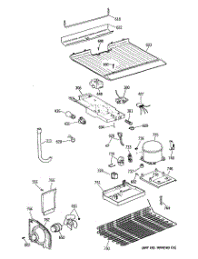 03 - Section3 parts for Ge Refrigerator CTH16CYTFLWH from AppliancePartsPros.com