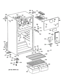 02 - Section2 parts for Ge Refrigerator CTX14CATDRAD from AppliancePartsPros.com