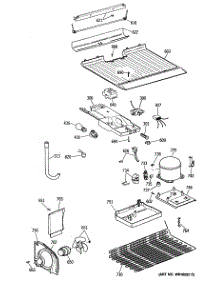03 - Section3 parts for Ge Refrigerator CTX16CAXGRWH from AppliancePartsPros.com
