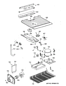 03 - Section3 parts for Ge Refrigerator CTX14CAXKRWH from AppliancePartsPros.com