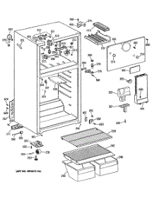 02 - Section2 parts for Ge Refrigerator CTX16CAYBLWH from AppliancePartsPros.com