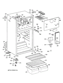 02 - Section2 parts for Ge Refrigerator CTH14CYXLLWH from AppliancePartsPros.com