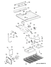 03 - Section3 parts for Ge Refrigerator CTH16CYXLLWH from AppliancePartsPros.com