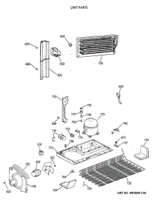 06 - Unit Parts parts for Ge Refrigerator CTX18EAXCRAD from AppliancePartsPros.com