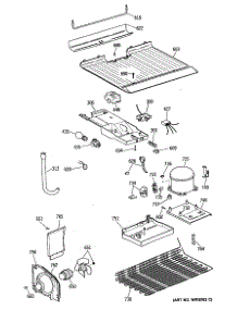 03 - Section3 parts for Ge Refrigerator MTX16BYTDRWH from AppliancePartsPros.com