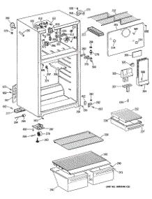 02 - Section2 parts for Ge Refrigerator MTX16EYTDRWH from AppliancePartsPros.com