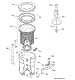 03 - Tub, Basket & Agitator