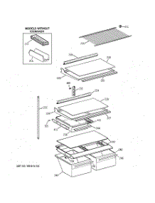 04 - Shelf Parts parts for Ge Refrigerator CTX18GIZARWW from AppliancePartsPros.com
