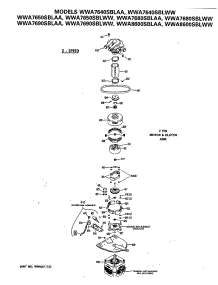 05 - Section5 parts for Ge Washer WWA8600SBLAA from AppliancePartsPros.com