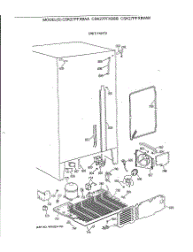 06 - Unit Parts parts for Ge Refrigerator CSK27PFXBBB from AppliancePartsPros.com