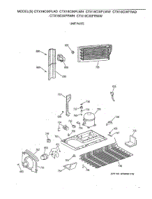 06 - Unit Parts parts for Ge Refrigerator CTX18CIXFRWW from AppliancePartsPros.com