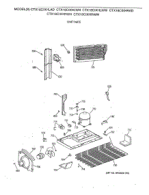 06 - Unit Parts parts for Ge Refrigerator CTX18CIXHLWW from AppliancePartsPros.com