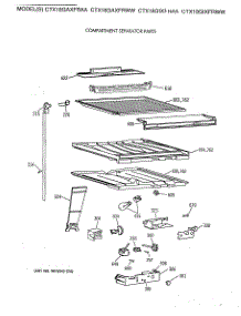 05 - Compartment Separator Parts parts for Ge Refrigerator CTX18GAXFRAA from AppliancePartsPros.com