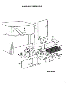 04 - Section4 parts for Ge Refrigerator CSX22GLC from AppliancePartsPros.com